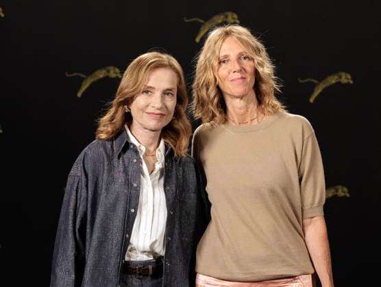 LFF 2026 - Ni Vue Ni Connue Film Photocall Isabelle Huppert and Sandrine Kiberlain attend the photocall during the 79th Locarno Film Festival to present the world premiere of Marc Fitoussi s film Ni vue, ni connue on the Piazza Grande in Locarno, Switzerland on August 14, 2026. Photo by Stefan Kraus ABACAPRESS.COM Locarno Switzerland  Copyright: xKrausxStefan ABACAx