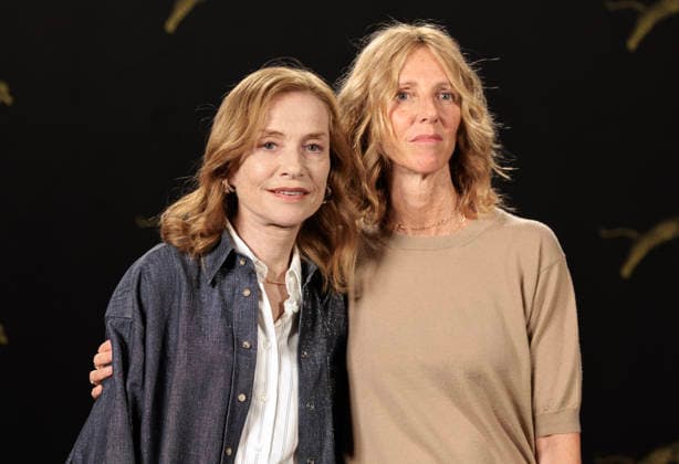 LFF 2026 - Ni Vue Ni Connue Film Photocall Isabelle Huppert and Sandrine Kiberlain attend the photocall during the 79th Locarno Film Festival to present the world premiere of Marc Fitoussi s film Ni vue, ni connue on the Piazza Grande in Locarno, Switzerland on August 14, 2026. Photo by Stefan Kraus ABACAPRESS.COM Locarno Switzerland  Copyright: xKrausxStefan ABACAx