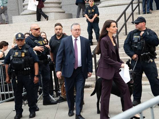 Luigi Mangione Pleads Guilty Today in Manhattan Courthouse Luigi Mangione Pleads Guilty Today in Manhattan Courthouse, Downtown Manhattan, NY. 14 Aug 2026 Pictured: Marc Agnifilo, Karen Friedman. Photo credit: Mayer MEGA TheMegaAgency.com sales@mega.global  Copyright: xThexMegaxAgencyxMayerx xMEGAx
