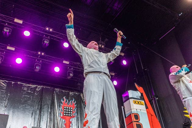 Das Berliner Hip Hop Rap Trio PA69 (besteht aus DJ Dope, Rabatto und Turbogianni) am ersten Tag des Highfield 2026 am Störmthaler See Highfield 2026 tag 1 - PA69 *** The Berlin hip-hop rap trio PA69—consisting of DJ Dope, Rabatto, and Turbogianni—performed on the first day of Highfield 2026 at Störmthaler See. Highfield 2026 Day 1: PA69