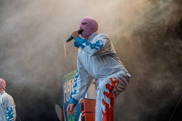 Das Berliner Hip Hop Rap Trio PA69 (besteht aus DJ Dope, Rabatto und Turbogianni) am ersten Tag des Highfield 2026 am Störmthaler See Highfield 2026 tag 1 - PA69 *** The Berlin hip-hop rap trio PA69—consisting of DJ Dope, Rabatto, and Turbogianni—performed on the first day of Highfield 2026 at Störmthaler See. Highfield 2026 Day 1: PA69