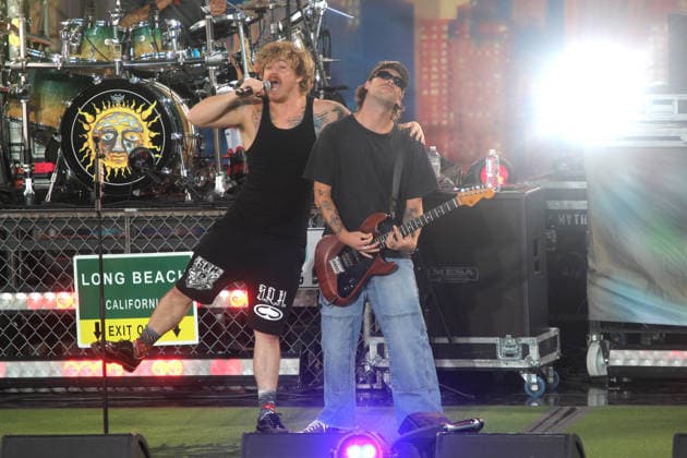 August 14, 2026, Manhattan, New York, U.S.A: New York, New York August 14, 2026.Sublime performs for the Good Morning America concert series in Central Park... Sublime is an American ska punk and reggae rock band from Long Beach, California, formed in 1988 by Bradley Nowell, Eric Wilson, and Bud Gaugh. Famous for hits like Santeria and What I Got , the band continues to perform with Nowell s son, Jakob as frontman. Manhattan U.S.A  - ZUMAc272 20260814_znp_c272_023 Copyright: xEmilyxCotlerx