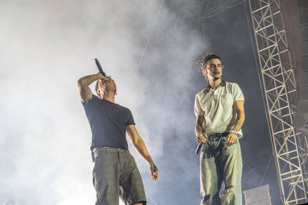Die Berliner Rap, Hip-Hop, Trap Band BHZ auf dem Highfield Festival 2026 am Störmthaler See bei Großpösna. Die aktuelle BHZ-Besetzung 2026 besteht aus: * Longus Mongus Rap * Ion Miles Rap * Monk Rap * Big Pat Rap * MotB Produzent * Sami Produzent * Themba Produzent Highfield 2026 Tag 1 - BHZ *** The Berlin-based rap, hip-hop, and trap band BHZ at the Highfield Festival 2026 on Lake Störmthal near Großpösna. The current BHZ lineup for 2026 consists of * Longus Mongus (rapper) * Ion Miles (rapper) * Monk (rapper) * Big Pat (rapper) * MotB (producer) * Sami (producer) * Themba (producer) Highfield 2026 Day 1 BHZ