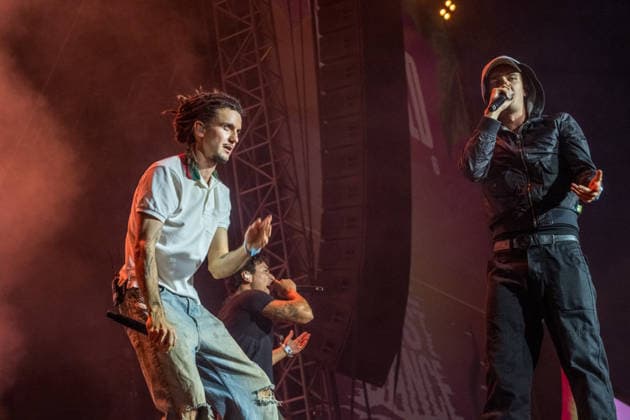 Die Berliner Rap, Hip-Hop, Trap Band BHZ auf dem Highfield Festival 2026 am Störmthaler See bei Großpösna. Die aktuelle BHZ-Besetzung 2026 besteht aus: * Longus Mongus Rap * Ion Miles Rap * Monk Rap * Big Pat Rap * MotB Produzent * Sami Produzent * Themba Produzent Highfield 2026 Tag 1 - BHZ *** The Berlin-based rap, hip-hop, and trap band BHZ at the Highfield Festival 2026 on Lake Störmthal near Großpösna. The current BHZ lineup for 2026 consists of * Longus Mongus (rapper) * Ion Miles (rapper) * Monk (rapper) * Big Pat (rapper) * MotB (producer) * Sami (producer) * Themba (producer) Highfield 2026 Day 1 BHZ