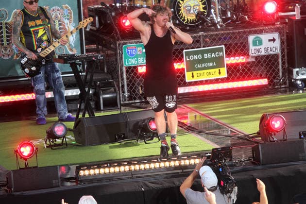 August 14, 2026, Manhattan, New York, U.S.A: New York, New York August 14, 2026.Sublime performs for the Good Morning America concert series in Central Park... Sublime is an American ska punk and reggae rock band from Long Beach, California, formed in 1988 by Bradley Nowell, Eric Wilson, and Bud Gaugh. Famous for hits like Santeria and What I Got , the band continues to perform with Nowell s son, Jakob as frontman. Manhattan U.S.A - ZUMAc272 20260814_znp_c272_020 Copyright: xEmilyxCotlerx