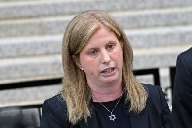 August 14, 2026, New York, New York, USA: August 14, 2026 - New York, NY, USA - NYPD Commissioner Jessica Tisch exits after Luigi Mangione enters an open guilty plea in federal court, admitting to all charges without any accommodations. He faces a maximum penalty of life in prison for the assassination of United Healthcare CEO, Brian Thompson on a Manhattan street. (Andrea RENAULT Zuma Press) New York USA  - ZUMAg115 20260814_faf_g115_004 Copyright: xAndreaxRenaultx