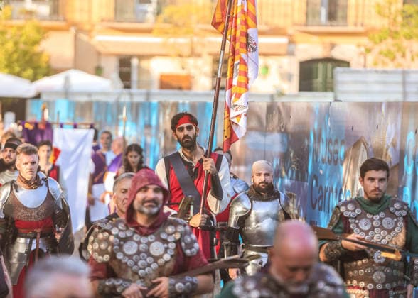 August 14, 2026: August 14, 2026 (Malaga) The Historical Cabalgata of the Feria de MoÂ¡laga 2026 is an event that celebrates the incorporation of the city into the Kingdom of Castile in 1487. This event, organized by the ZegroÂ­ Cultural Association, has more than 200 participants representing the Christian and Muslim troops. runs through the streets of the historic center, culminating in Customs Square. During the event, there is a symbolic handing over of keys from Malaga to King Ferdinand, staging the end of the siege and the beginning of a new historical stage - ZUMAc161 20260814_zap_c161_031 Copyright: xLorenzoxCarnerox
