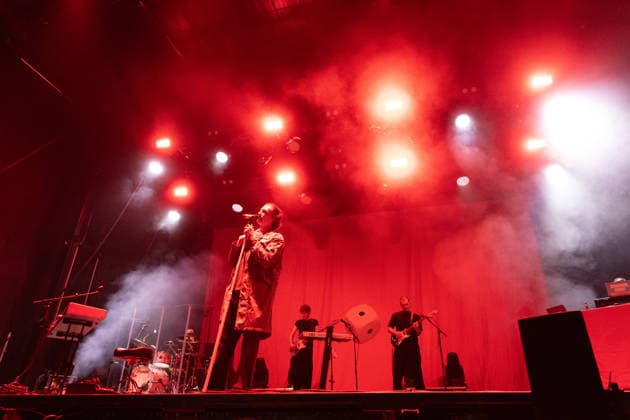 Der deutsche Sänger und Rapper Levin Liam am ersten Tag des Highfield 2026 Highfield 2026 - Tag 1 Levin Liam *** German singer and rapper Levin Liam on the first day of Highfield 2026 Highfield 2026 Day 1 Levin Liam