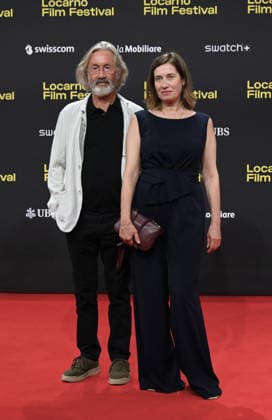 IPA87483719 - Locarno, Switzerland – Locarno Film Festival 2026 Emmanuelle Devos at the red carpet photocall for the film *Demain je tombe amoureux* In the photo: Emmanuelle Devos, actress, and Martin Provost, director  Copyright: xNickxZonnaxxcopyrightx x xNickxZonnax 87483719