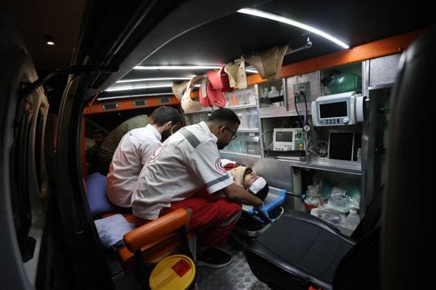 August 14, 2026, Sa ir, Palestine, State of: SA IR, WEST BANK, PALESTINE, AUGUST 14, 2026: Three Palestinians were injured by gunfire during an attack by Israeli settlers on the town of Sa ir, east of Hebron, in the southern West Bank, according to Palestinian health and local officials. Sa ir Palestine, State of - ZUMAq101 20260814_zna_q101_222 Copyright: xMosabxShawerx