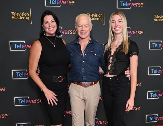 Televerse 2026 - Day 1 Ruve McDonough, Neal McDonough and Catherine Maggie McDonough arriving to the Televerse 2026 - Day 1 at JW Marriott on August 14, 2026 in Los Angeles, CA. Los Angeles JW Marriott California USA Copyright: xLISAxOConnor AFF-USA.comx