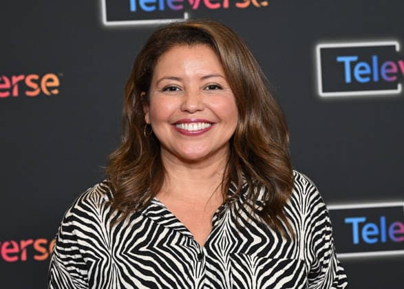 Televerse 2026 - Day 1 Justina Machado arriving to the Televerse 2026 - Day 1 at JW Marriott on August 14, 2026 in Los Angeles, CA. Los Angeles JW Marriott California USA Copyright: xLISAxOConnor AFF-USA.comx