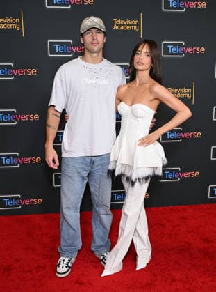 Televerse 2026 - Day1 Rob Rausch and Maura Higgins arriving to the Televerse 2026 - Day1 at JW Marriott on August 14, 2026 in Los Angeles, CA. Los Angeles JW Marriott California USA Copyright: xLISAxOConnor AFF-USA.comx