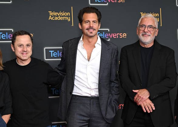 Televerse 2026 - Day1 Giovanni Ribisi, Kristoffer Polaha and Adam Arkin arriving to the Televerse 2026 - Day1 at JW Marriott on August 14, 2026 in Los Angeles, CA. Los Angeles JW Marriott California USA Copyright: xLISAxOConnor AFF-USA.comx