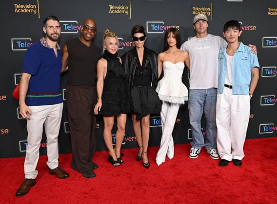 Televerse 2026 - Day1 Rob Casternino, Monet X Change, Tara Lipinski, Lisa Rinna, Maura Higgins, Rob Rausch and Eric Nam arriving to the Televerse 2026 - Day1 at JW Marriott on August 14, 2026 in Los Angeles, CA. Los Angeles JW Marriott California USA Copyright: xLISAxOConnor AFF-USA.comx