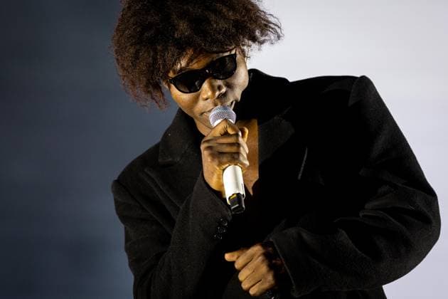 Benjamin Clementine - Vodafone Paredes de Coura 2026 - 14 Aug 2026 Benjamin Clementine, the British singer, composer and multi?instrumentalist, performs live on stage during the Vodafone Paredes de Coura. Paredes de Coura Portugal Copyright: xDiogoxBaptistax xSOPAxImagesx DB_BenjaminClemantine20260814PDC_007