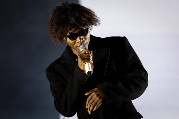 Benjamin Clementine - Vodafone Paredes de Coura 2026 - 14 Aug 2026 Benjamin Clementine, the British singer, composer and multi?instrumentalist, performs live on stage during the Vodafone Paredes de Coura. Paredes de Coura Portugal Copyright: xDiogoxBaptistax xSOPAxImagesx DB_BenjaminClemantine20260814PDC_008