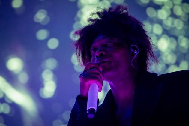 Benjamin Clementine - Vodafone Paredes de Coura 2026 - 14 Aug 2026 Benjamin Clementine, the British singer, composer and multi?instrumentalist, performs live on stage during the Vodafone Paredes de Coura. Paredes de Coura Portugal Copyright: xDiogoxBaptistax xSOPAxImagesx DB_BenjaminClemantine20260814PDC_025
