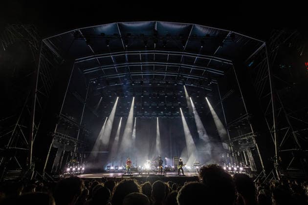 Bloc Party performs at Vodafone Paredes de Coura in Paredes de Coura, Portugal - 14 Aug 2026 Bloc Party, the British indie rock band, performs live on stage during the Vodafone Paredes de Coura. Paredes de Coura Portugal Copyright: xDiogoxBaptistax xSOPAxImagesx DB_Blocparty20260814PDC_010
