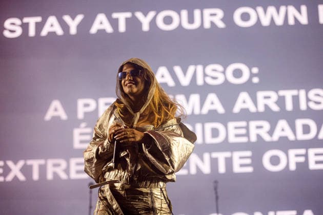 M.I.A., perfoms during Vodafone Paredes de Coura in Paredes de Coura, Portugal - 15 Aug 2026 Mathangi Arulpragasam, (M.I.A.), the British rapper, singer and producer, performs live on the main stage during Vodafone Paredes de Coura. Paredes de Coura Portugal Copyright: xDiogoxBaptistax xSOPAxImagesx DB_MIA20260814PDC_001