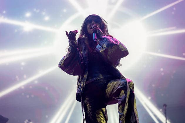 M.I.A., perfoms during Vodafone Paredes de Coura in Paredes de Coura, Portugal - 15 Aug 2026 Mathangi Arulpragasam, (M.I.A.), the British rapper, singer and producer, performs live on the main stage during Vodafone Paredes de Coura. Paredes de Coura Portugal Copyright: xDiogoxBaptistax xSOPAxImagesx DB_MIA20260814PDC_026