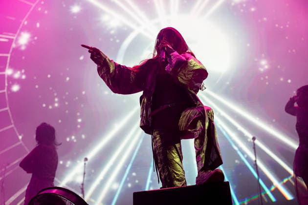 M.I.A., perfoms during Vodafone Paredes de Coura in Paredes de Coura, Portugal - 15 Aug 2026 Mathangi Arulpragasam, (M.I.A.), the British rapper, singer and producer, performs live on the main stage during Vodafone Paredes de Coura. Paredes de Coura Portugal Copyright: xDiogoxBaptistax xSOPAxImagesx DB_MIA20260814PDC_027