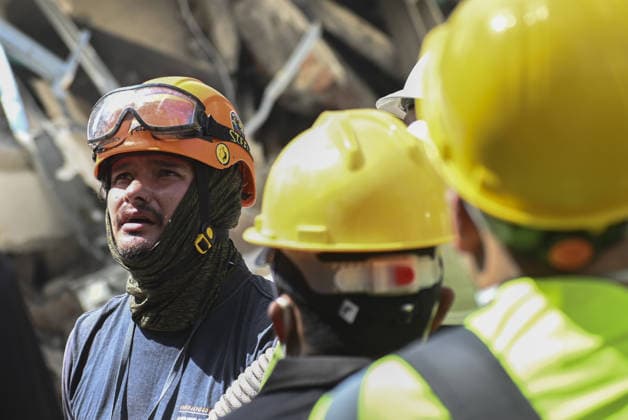 Search and rescue operations continue in quake-hit Pereira PEREIRA, COLOMBIA - AUGUST 14: Search and rescue operations continue at various locations across Pereira, in Colombia, on August 14, 2026. The death toll has reached 94, and 41,600 families have been affected, according to a report by Colombian President Abelardo de la Espriella, who visited Pereira and pledged to support the city and its reconstruction. Alexis Munera Anadolu Pereira Colombia. Editorial use only. Please get in touch for any other usage.  Copyright: x2026xAnadoluxAlexisxMunerax