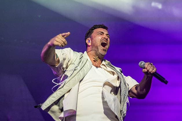 Rostock Deutschland 14. August 2026: Marteria - Zum Glück in die Zukunft Tour 2026 - Rostock Im Bild: Marten Laciny (Marteria) *** Rostock, Germany, August 14, 2026 Marteria Zum Glück in die Zukunft Tour 2026 Rostock Pictured: Marten Laciny (Marteria) Copyright: xFotostandx xVoelkerx