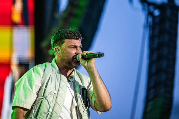 Rostock Deutschland 14. August 2026: Marteria - Zum Glück in die Zukunft Tour 2026 - Rostock Im Bild: Marten Laciny (Marteria) *** Rostock, Germany, August 14, 2026 Marteria Zum Glück in die Zukunft Tour 2026 Rostock Pictured: Marten Laciny (Marteria) Copyright: xFotostandx xVoelkerx