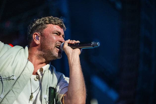 Rostock Deutschland 14. August 2026: Marteria - Zum Glück in die Zukunft Tour 2026 - Rostock Im Bild: Marten Laciny (Marteria) *** Rostock, Germany, August 14, 2026 Marteria Zum Glück in die Zukunft Tour 2026 Rostock Pictured: Marten Laciny (Marteria) Copyright: xFotostandx xVoelkerx