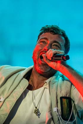 Rostock Deutschland 14. August 2026: Marteria - Zum Glück in die Zukunft Tour 2026 - Rostock Im Bild: Marten Laciny (Marteria) *** Rostock, Germany, August 14, 2026 Marteria Zum Glück in die Zukunft Tour 2026 Rostock Pictured: Marten Laciny (Marteria) Copyright: xFotostandx xVoelkerx