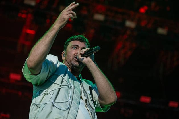 Rostock Deutschland 14. August 2026: Marteria - Zum Glück in die Zukunft Tour 2026 - Rostock Im Bild: Marten Laciny (Marteria) *** Rostock, Germany, August 14, 2026 Marteria Zum Glück in die Zukunft Tour 2026 Rostock Pictured: Marten Laciny (Marteria) Copyright: xFotostandx xVoelkerx