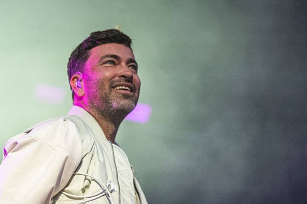 Rostock Deutschland 14. August 2026: Marteria - Zum Glück in die Zukunft Tour 2026 - Rostock Im Bild: Marten Laciny (Marteria) *** Rostock, Germany, August 14, 2026 Marteria Zum Glück in die Zukunft Tour 2026 Rostock Pictured: Marten Laciny (Marteria) Copyright: xFotostandx xVoelkerx