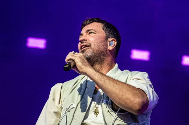 Rostock Deutschland 14. August 2026: Marteria - Zum Glück in die Zukunft Tour 2026 - Rostock Im Bild: Marten Laciny (Marteria) *** Rostock, Germany, August 14, 2026 Marteria Zum Glück in die Zukunft Tour 2026 Rostock Pictured: Marten Laciny (Marteria) Copyright: xFotostandx xVoelkerx