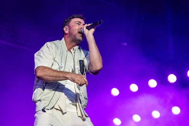 Rostock Deutschland 14. August 2026: Marteria - Zum Glück in die Zukunft Tour 2026 - Rostock Im Bild: Marten Laciny (Marteria) *** Rostock, Germany, August 14, 2026 Marteria Zum Glück in die Zukunft Tour 2026 Rostock Pictured: Marten Laciny (Marteria) Copyright: xFotostandx xVoelkerx