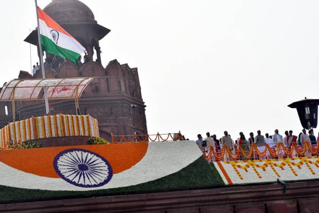 August 15, 2026, Delhi, Delhi, India: Indian Prime Minister Narendra Modi Adress from the Rampart of Redfort on the occassion of Nation Celebrate 80th Indpendent Day, in New Delhi on Saturday 15Aug, 2026, , INDIA Delhi India - ZUMAb226 20260815_zip_b226_001 Copyright: xRavixBatrax