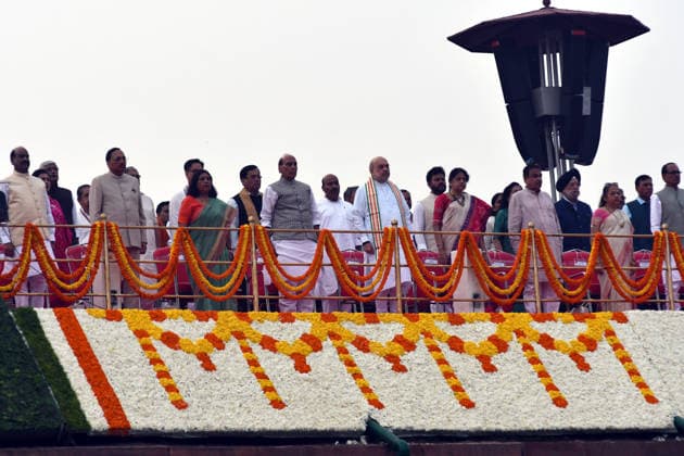 August 15, 2026, Delhi, Delhi, India: unjion cabient ministers during the Indian Prime Minister Narendra Modi Adress from the Rampart of Redfort on the occassion of Nation Celebrate 80th Indpendent Day, in New Delhi on Saturday 15Aug, 2026, , INDIA Delhi India - ZUMAb226 20260815_zip_b226_004 Copyright: xRavixBatrax