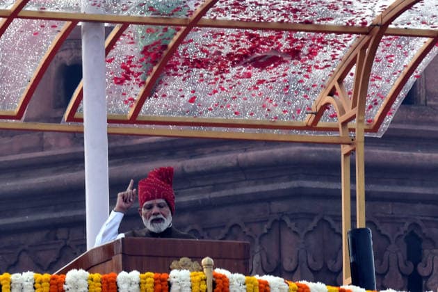 August 15, 2026, Delhi, Delhi, India: Indian Prime Minister Narendra Modi Adress from the Rampart of Redfort on the occassion of Nation Celebrate 80th Indpendent Day, in New Delhi on Saturday 15Aug, 2026, , INDIA Delhi India - ZUMAb226 20260815_zip_b226_019 Copyright: xRavixBatrax