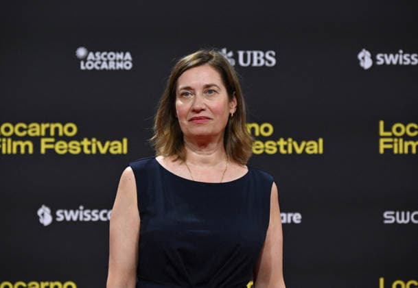 LFF 2026 - Demain Je Tombe Amoureux Photocall French actress Emmanuelle Devos attends the red carpet photocall for the film Demain je tombe amoureux during the 2026 Locarno Film Festival in Locarno, Switzerland on August 14, 2026. In the photo: Emmanuelle Devos. Photo by Nick Zonna IPA ABACAPRESS.COM Locarno Switzerland  Copyright: xZonnaxNick IPA ABACAx