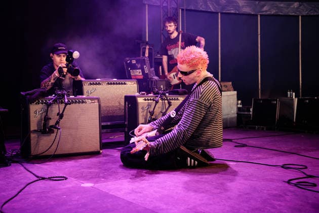 Bleech 9:3 live at Syd For Solen 2026 Copenhagen, Denmark. 14th, August 2026. The Irish grunge rock group Bleech 93 performs a live concert during the Danish music festival Syd For Solen 2026 in Copenhagen. Here guitarist Sam Duffy is seen live on stage. Denmark, Copenhagen  Copyright: xGonzalesxPhoto ErlingxBrodersenx