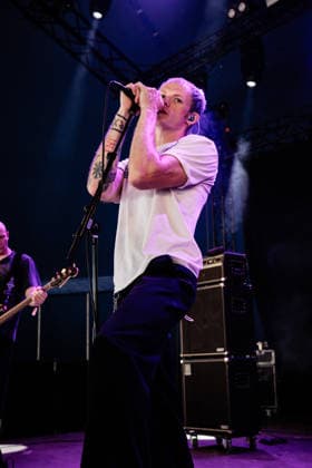 Bleech 9:3 live at Syd For Solen 2026 Copenhagen, Denmark. 14th, August 2026. The Irish grunge rock group Bleech 93 performs a live concert during the Danish music festival Syd For Solen 2026 in Copenhagen. Here vocalist and guitarist Barry Quinlan is seen live on stage. Denmark, Copenhagen  Copyright: xGonzalesxPhoto ErlingxBrodersenx