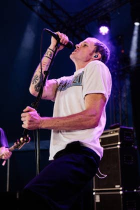 Bleech 9:3 live at Syd For Solen 2026 Copenhagen, Denmark. 14th, August 2026. The Irish grunge rock group Bleech 93 performs a live concert during the Danish music festival Syd For Solen 2026 in Copenhagen. Here vocalist and guitarist Barry Quinlan is seen live on stage. Denmark, Copenhagen  Copyright: xGonzalesxPhoto ErlingxBrodersenx
