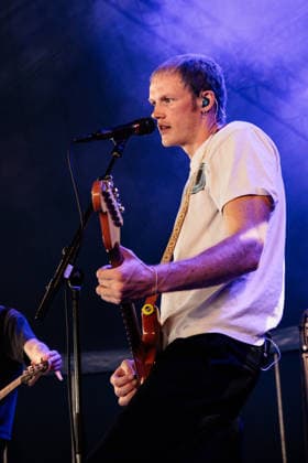 Bleech 9:3 live at Syd For Solen 2026 Copenhagen, Denmark. 14th, August 2026. The Irish grunge rock group Bleech 93 performs a live concert during the Danish music festival Syd For Solen 2026 in Copenhagen. Here vocalist and guitarist Barry Quinlan is seen live on stage. Denmark, Copenhagen  Copyright: xGonzalesxPhoto ErlingxBrodersenx