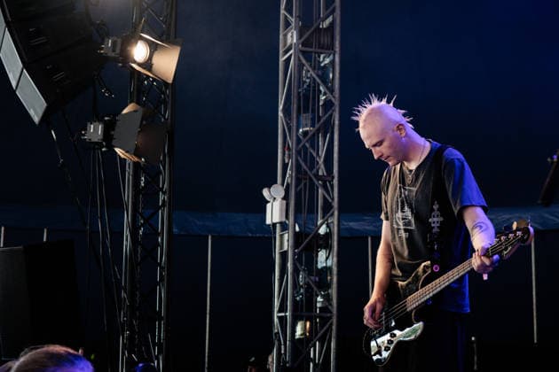 Bleech 9:3 live at Syd For Solen 2026 Copenhagen, Denmark. 14th, August 2026. The Irish grunge rock group Bleech 93 performs a live concert during the Danish music festival Syd For Solen 2026 in Copenhagen. Here bass player James Quinlan is seen live on stage. Denmark, Copenhagen  Copyright: xGonzalesxPhoto ErlingxBrodersenx