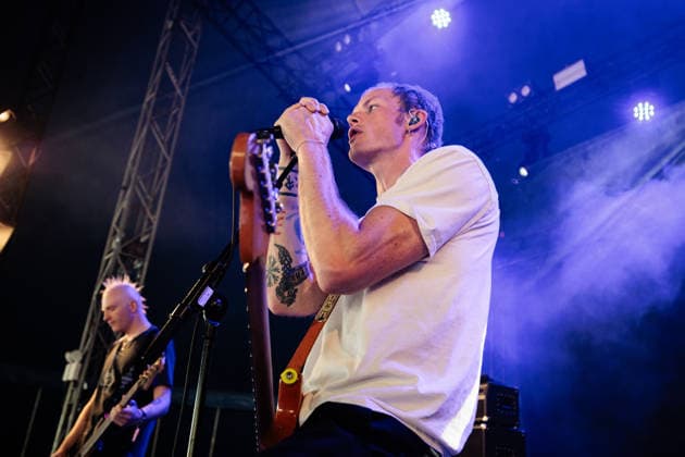 Bleech 9:3 live at Syd For Solen 2026 Copenhagen, Denmark. 14th, August 2026. The Irish grunge rock group Bleech 93 performs a live concert during the Danish music festival Syd For Solen 2026 in Copenhagen. Here vocalist and guitarist Barry Quinlan is seen live on stage. Denmark, Copenhagen  Copyright: xGonzalesxPhoto ErlingxBrodersenx