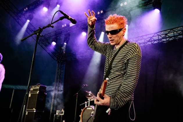Bleech 9:3 live at Syd For Solen 2026 Copenhagen, Denmark. 14th, August 2026. The Irish grunge rock group Bleech 93 performs a live concert during the Danish music festival Syd For Solen 2026 in Copenhagen. Here guitarist Sam Duffy is seen live on stage. Denmark, Copenhagen  Copyright: xGonzalesxPhoto ErlingxBrodersenx