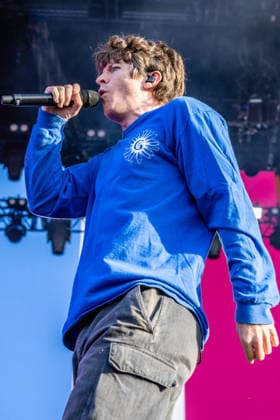 Turnstile live at Syd For Solen 2026 Copenhagen, Denmark. 14th, August 2026. The American hardcore punk band Turnstile performs a live concert during the Danish music festival Syd For Solen 2026 in Copenhagen. Here vocalist Brendan Yates is seen live on stage. Denmark, Copenhagen  Copyright: xGonzalesxPhoto ErlingxBrodersenx