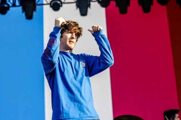 Turnstile live at Syd For Solen 2026 Copenhagen, Denmark. 14th, August 2026. The American hardcore punk band Turnstile performs a live concert during the Danish music festival Syd For Solen 2026 in Copenhagen. Here vocalist Brendan Yates is seen live on stage. Denmark, Copenhagen  Copyright: xGonzalesxPhoto ErlingxBrodersenx