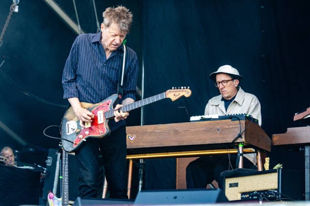 Wilco live at Syd For Solen 2026 Copenhagen, Denmark. 14th, August 2026. The American alternative rock band Wilco performs a live concert during the Danish music festival Syd For Solen 2026 in Copenhagen. Here singer, guitarist Nels Cline is seen live on stage. Denmark, Copenhagen  Copyright: xGonzalesxPhoto ErlingxBrodersenx
