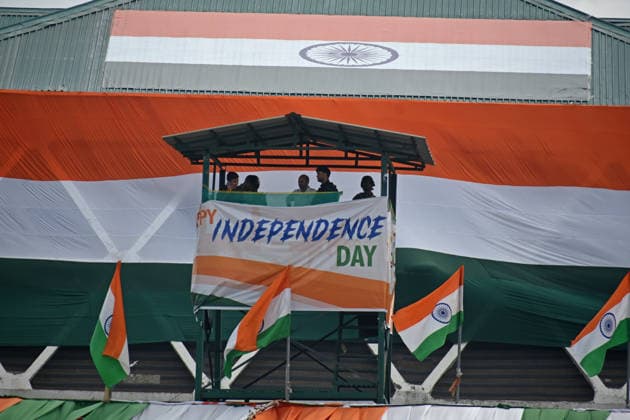 Independence Day of India in Srinagar SRINAGAR, JAMMU AND KASHMIR - AUGUST 15: Indian security forces are seen during the official celebrations of India s 80th Independence Day at Bakshi Stadium in Srinagar, India-administered state of Jammu and Kashmir on August 15, 2026. Security has been significantly heightened across Jammu and Kashmir. Faisal Khan Anadolu Srinagar India. Editorial use only. Please get in touch for any other usage.  Copyright: x2026xAnadoluxFaisalxKhanx